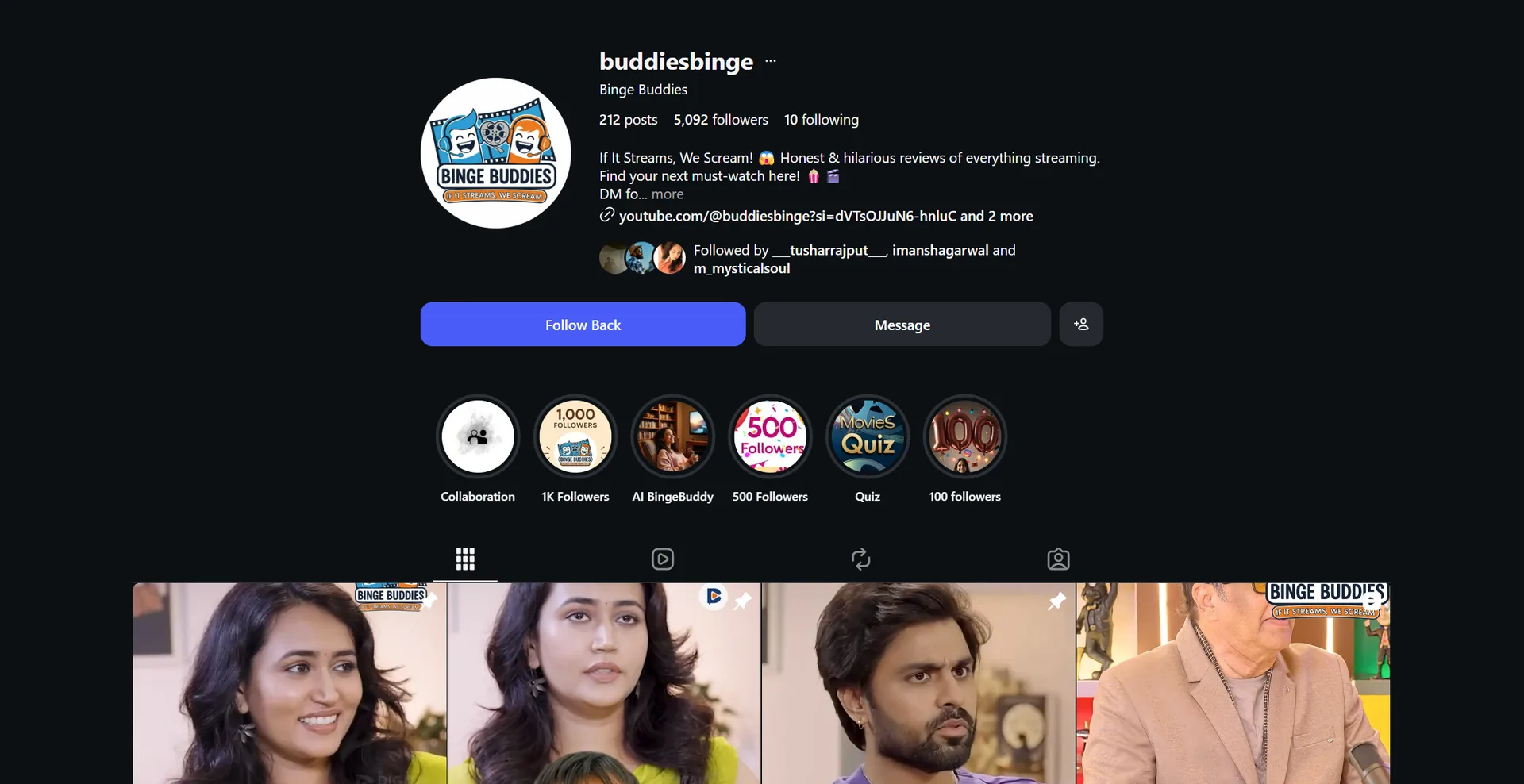 Buddies Binge SMM