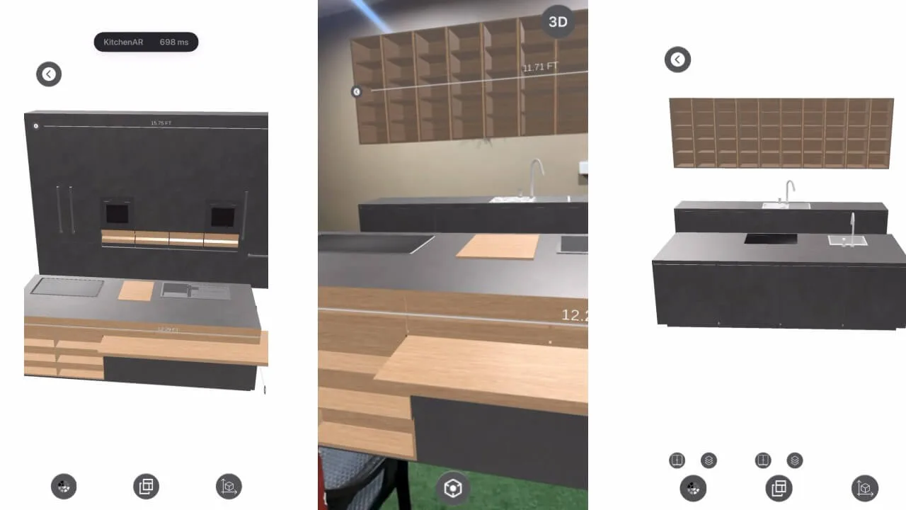Kitchen Interior AR