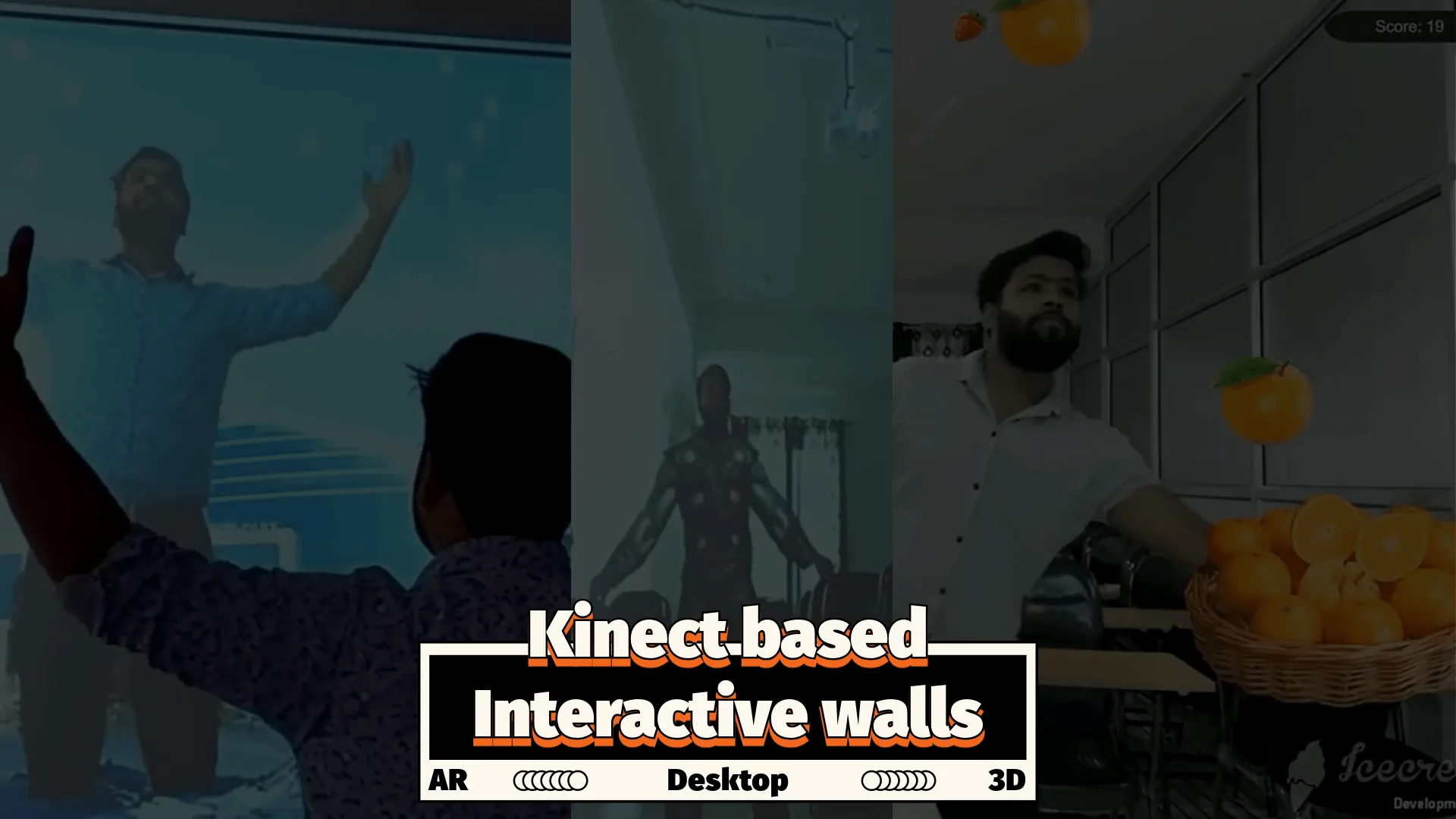 Kinect Motion Wall